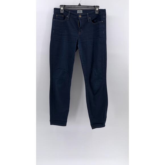 J.Crew Denim - J.CREW Women's Dark Blue Denim Toothpick Skinny Five-Pocket Jeans SZ 29
